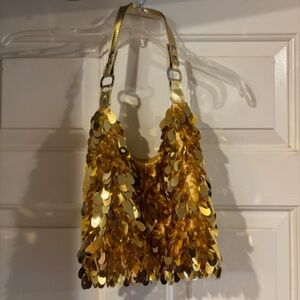 Large sequin & beaded handbag- Never used- excellent condition
